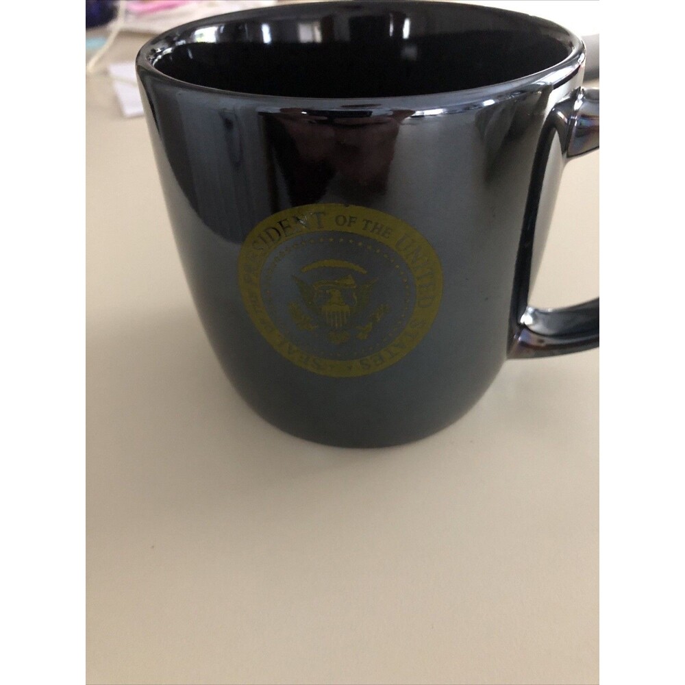 Seal of the President of the United States Mug black Dwight‎ D Eisenhower